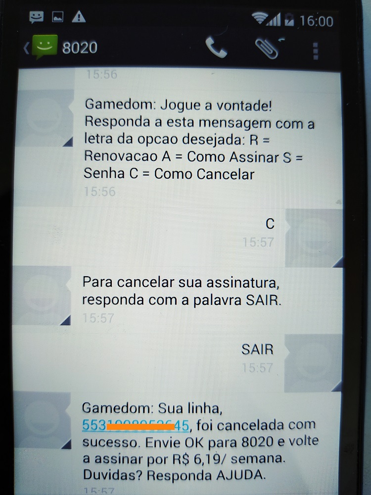 Como cancelar serviços de interatividade Oi Móvel - VocêGestor