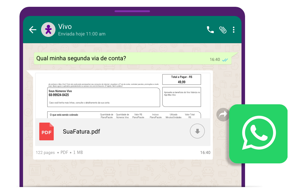 Whatsapp Da Vivo Vocêgestor App 5007